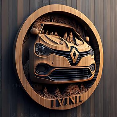 3D мадэль Renault Clio (STL)